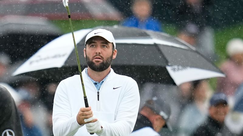 Scottie Scheffler arrested for alleged assault on police officer outside PGA Championship, then returns to play |  CNN