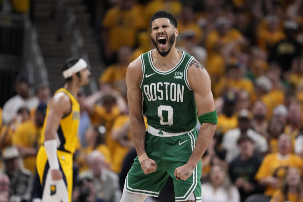 Jayson Tatum helps Celtics survive to take 3-0 lead over Pacers.  Has Boston proven its mettle for the championship?