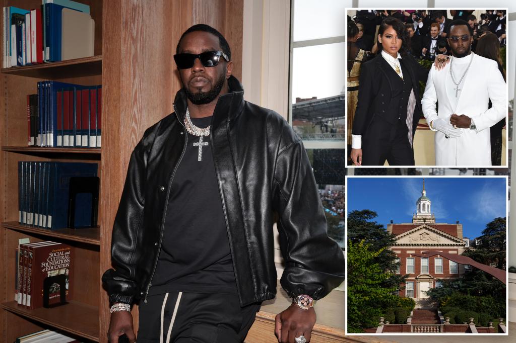 Diddy allegedly 'whipped' college girlfriend with belt in front of screaming friends: report