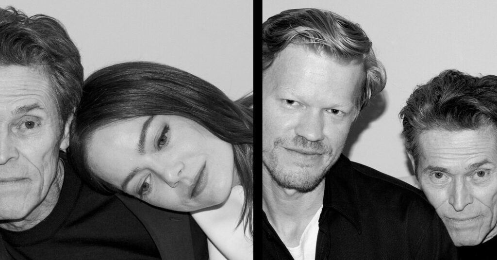 Emma Stone, Jesse Plemons and Willem Dafoe crack the Yorgos Lanthimos code