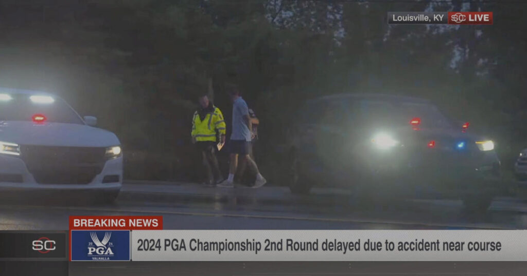 Scottie Scheffler arrested for allegedly assaulting police officer near fatal crash while heading to PGA Championship