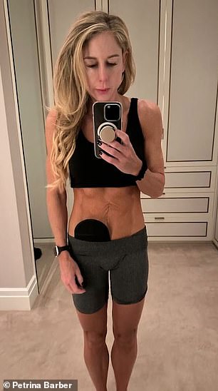 Fitness model Petrina Barber, 41, believes a carnivore diet has improved her athletic performance and energy levels.