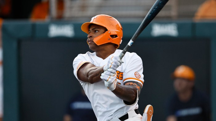 Tennessee star Christian Moore sees baseball clearly.  Can MLB?