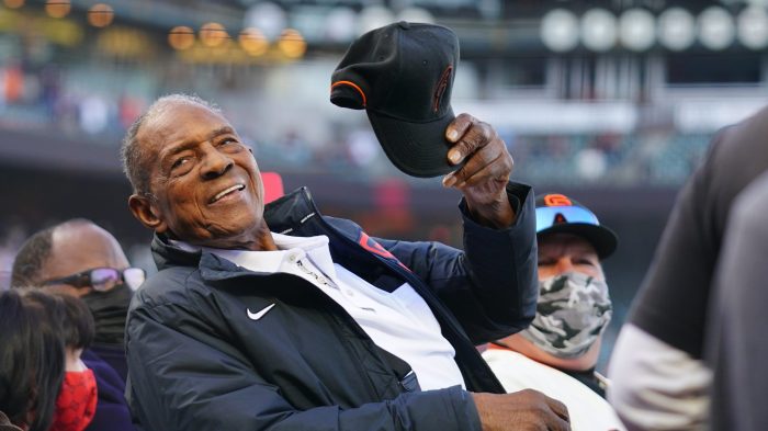 Baseball legend Willie Mays is in Birmingham in spirit