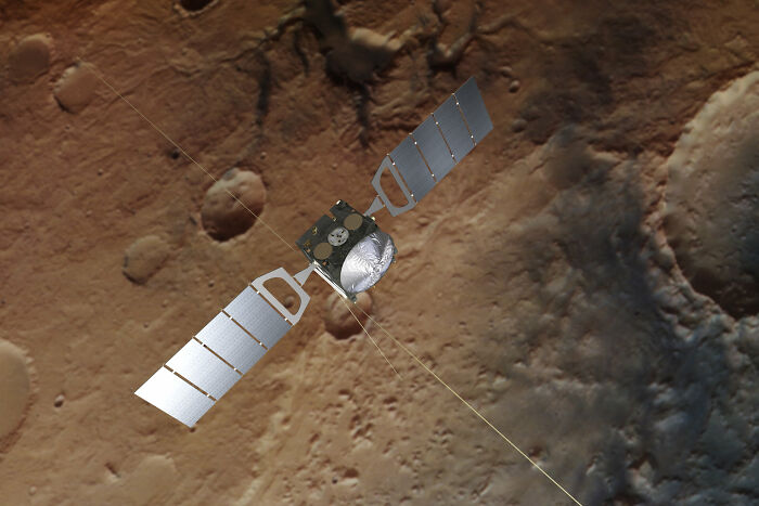 For the first time, frosty water has been spotted near Mars' equator