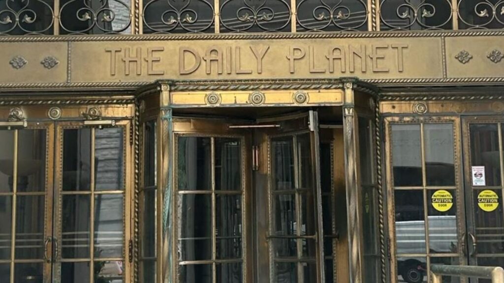 Is the new “Superman” movie actually filming in Cleveland?  Check out what we spotted downtown, from DAILY PLANET to Metropolis signs.