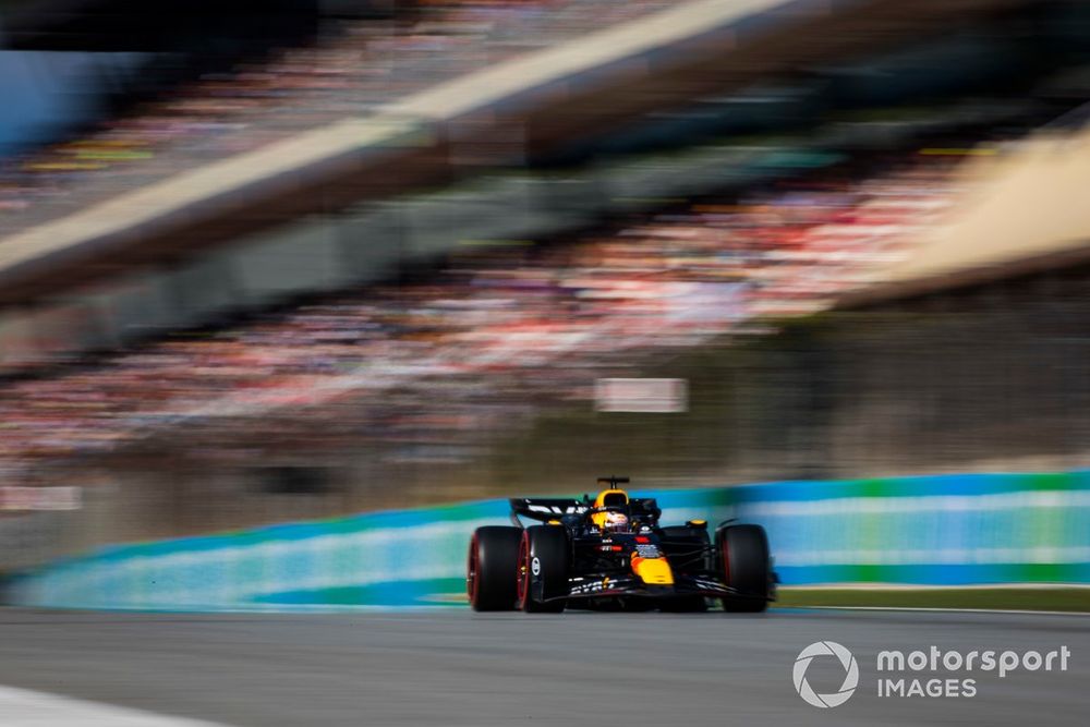 Verstappen was quick through speed traps even though Red Bull only finished fifth in FP2