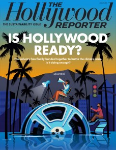 Cover of The Hollywood Reporter Sustainability Issue: IS HOLLYWOOD READY?