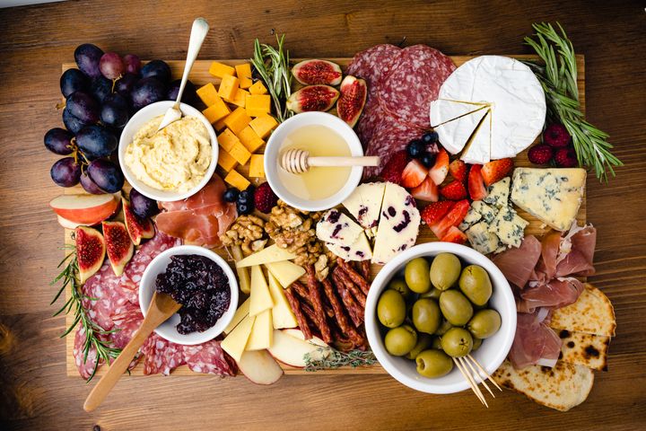 Fancy presentation doesn't make charcuterie healthier – remember, it's just another term for cold cuts.