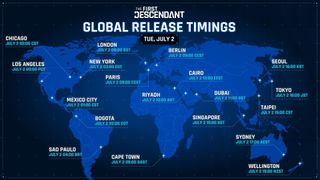 The First Descendant Worldwide Release Schedule