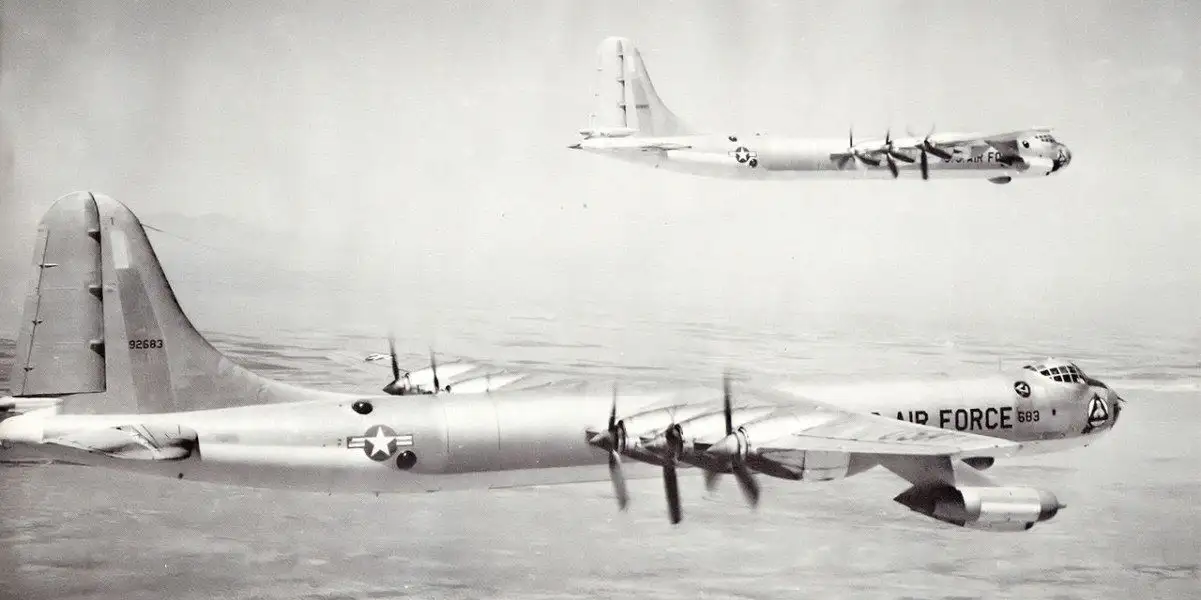 The disturbing mission of a B-36 mechanic: hours spent waiting in the wings of a Peacemaker to keep the engines in flight