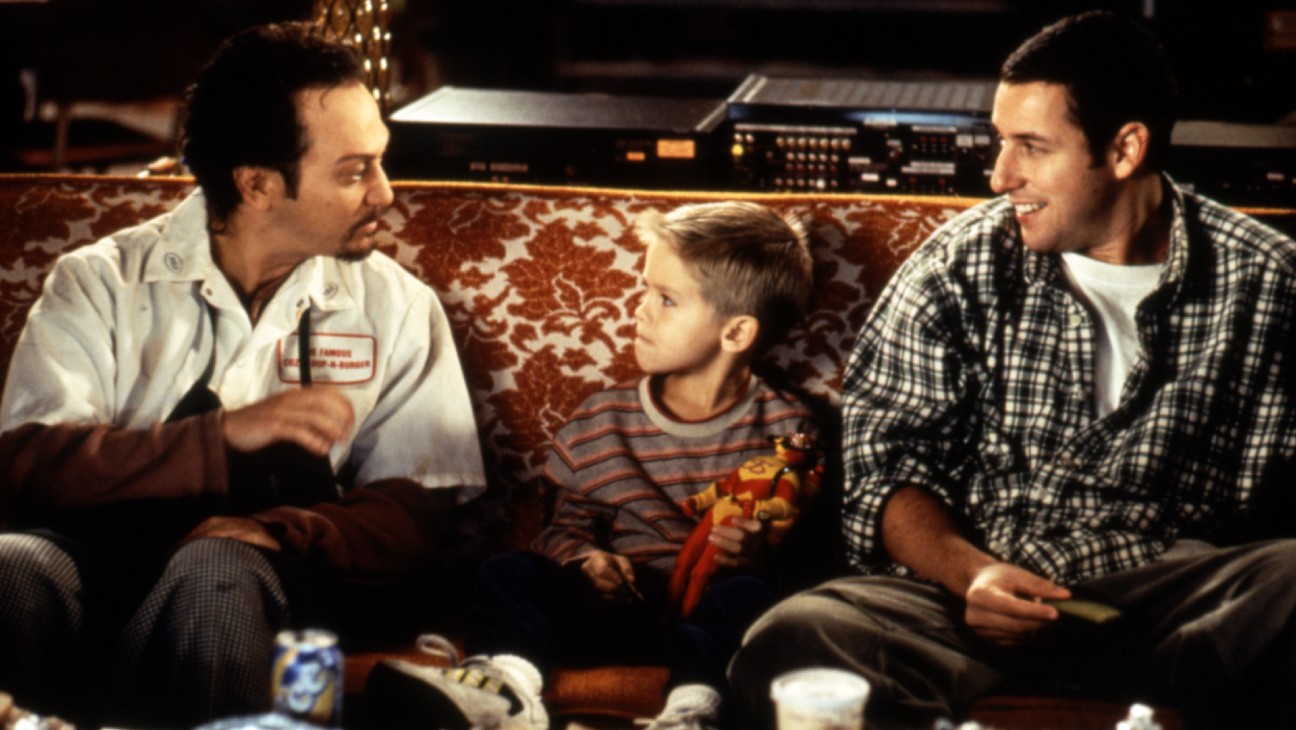 Rob Schneider, Cole/Dylan Sprouse and Adam Sandler in 