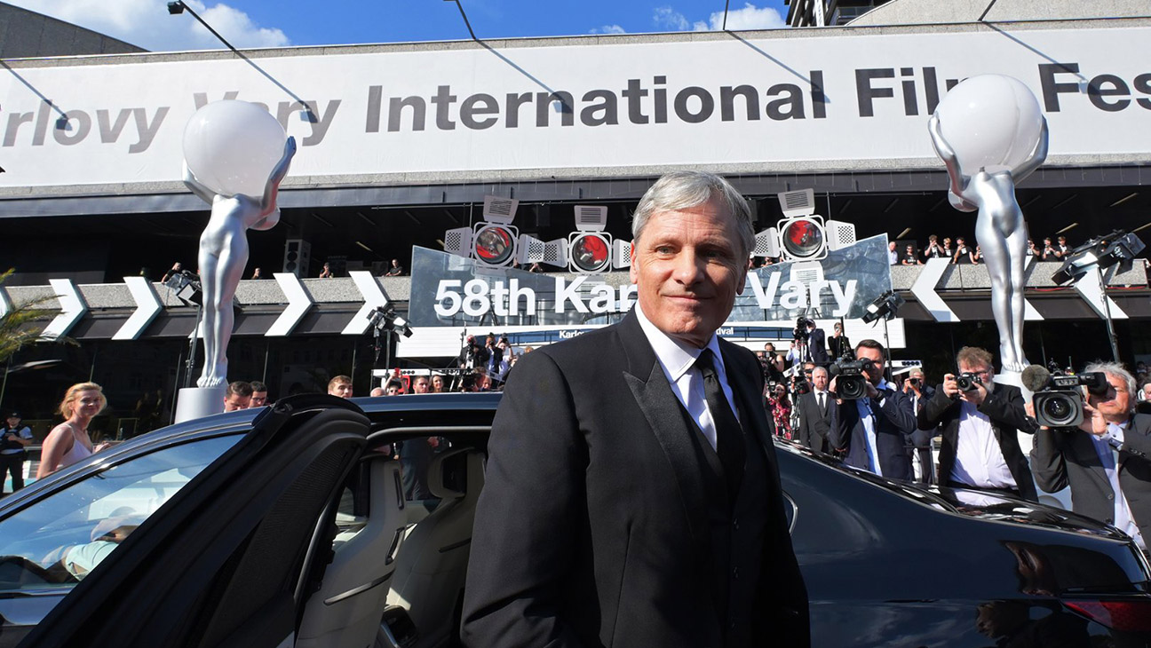 Viggo Mortensen at the Karlovy Vary Film Festival 2024.