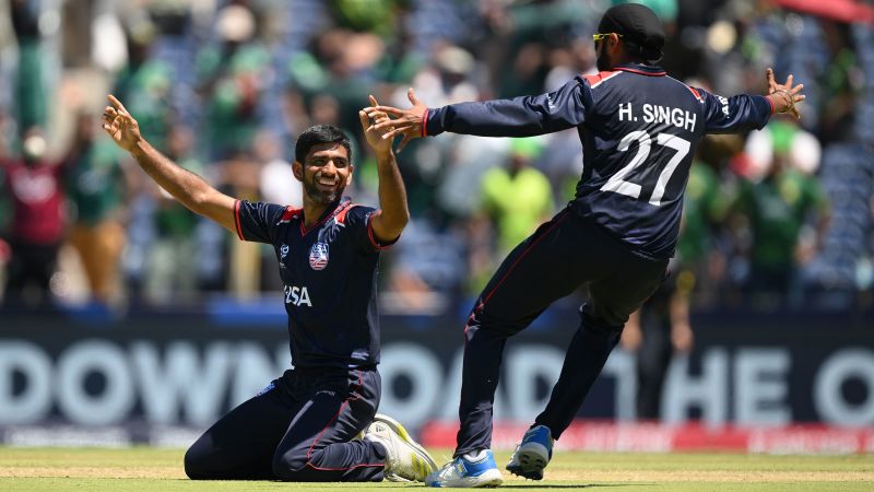 Against all odds, the US cricket team wins hearts and minds with historic run through the Men's T20 Cricket World Cup |  CNN