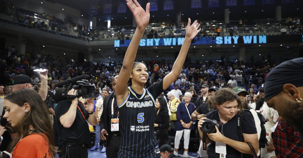 Angel Reese becomes a WNBA star on her own terms for Chicago Sky