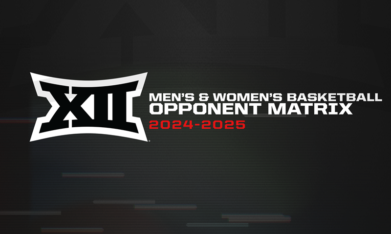 Big 12 announces 2024-25 men’s and women’s basketball conference opponents