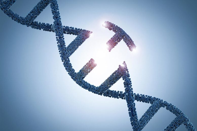 DNA Gene Editing Concept