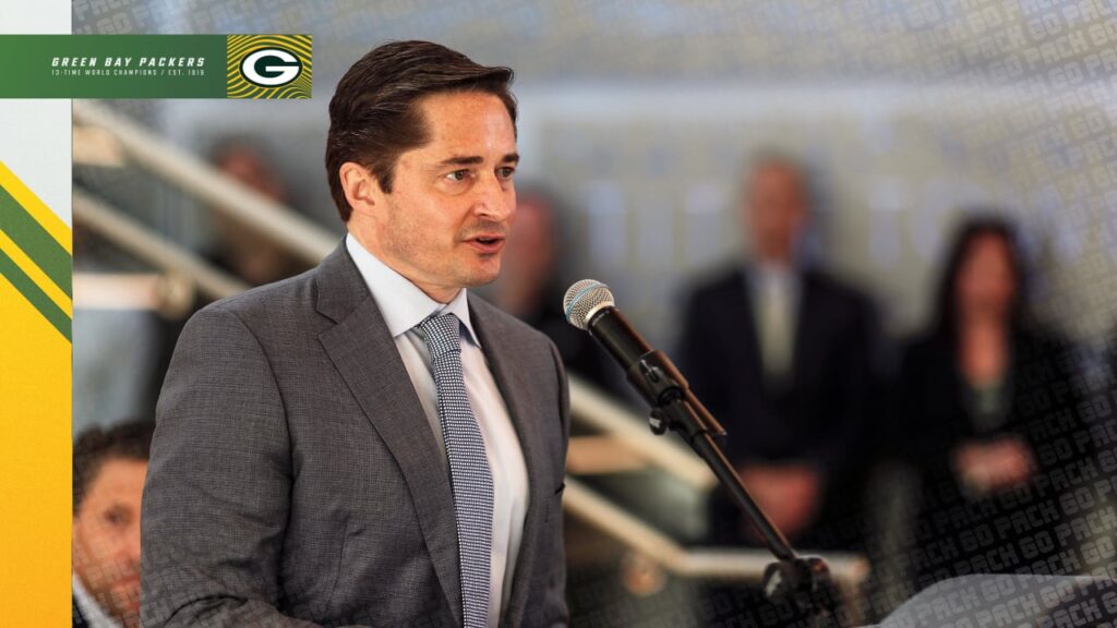 Ed Policy named next president and CEO of the Green Bay Packers