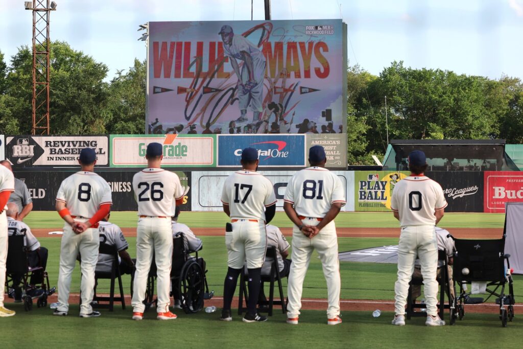 For black baseball, the game at Rickwood Field is a tribute to the past and a hope for the future