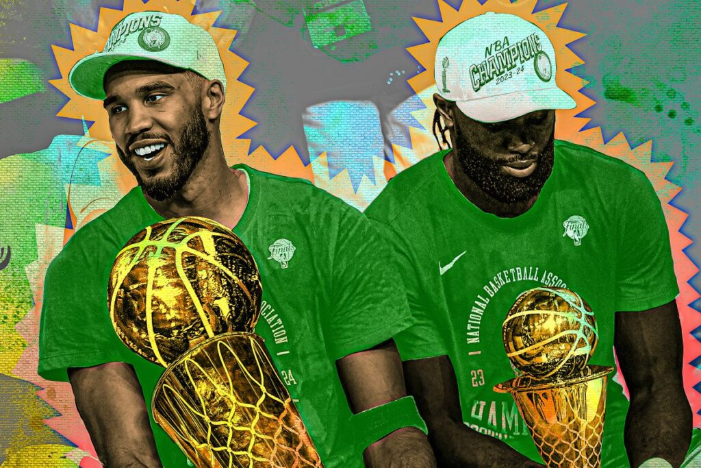 Jayson Tatum and Jaylen Brown put drama to bed