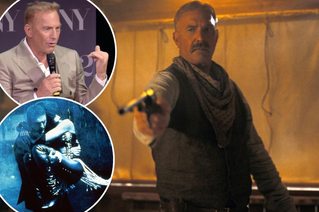 Kevin Costner is well aware that he only makes "men's films": "That's what I do"