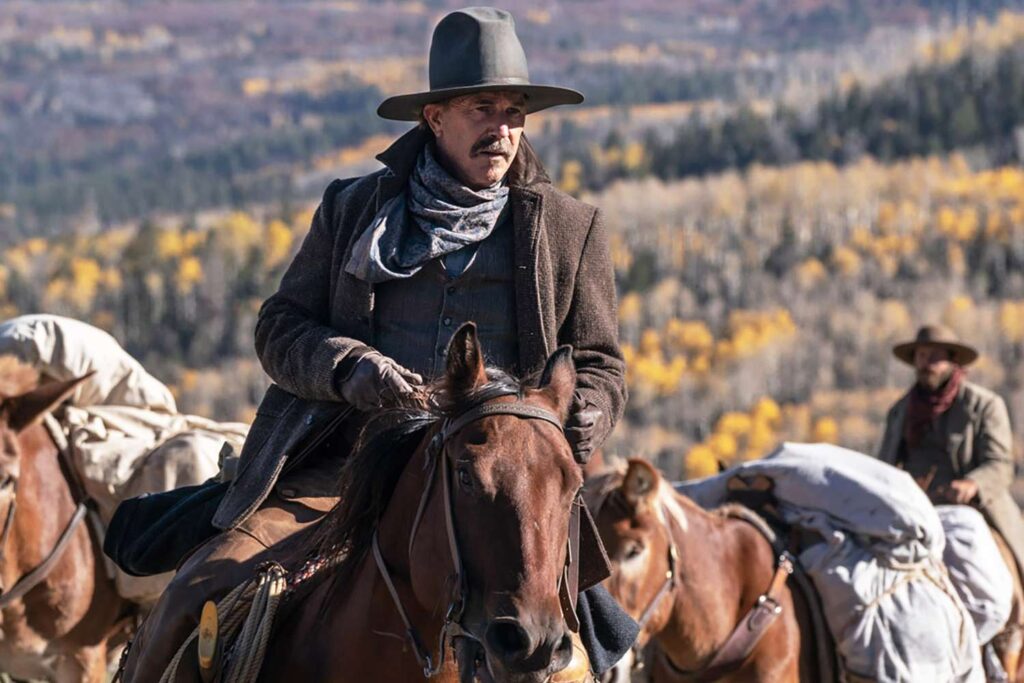 Kevin Costner's "Horizon: An American Saga — Chapter 1" takes 3 hours to empty the stable