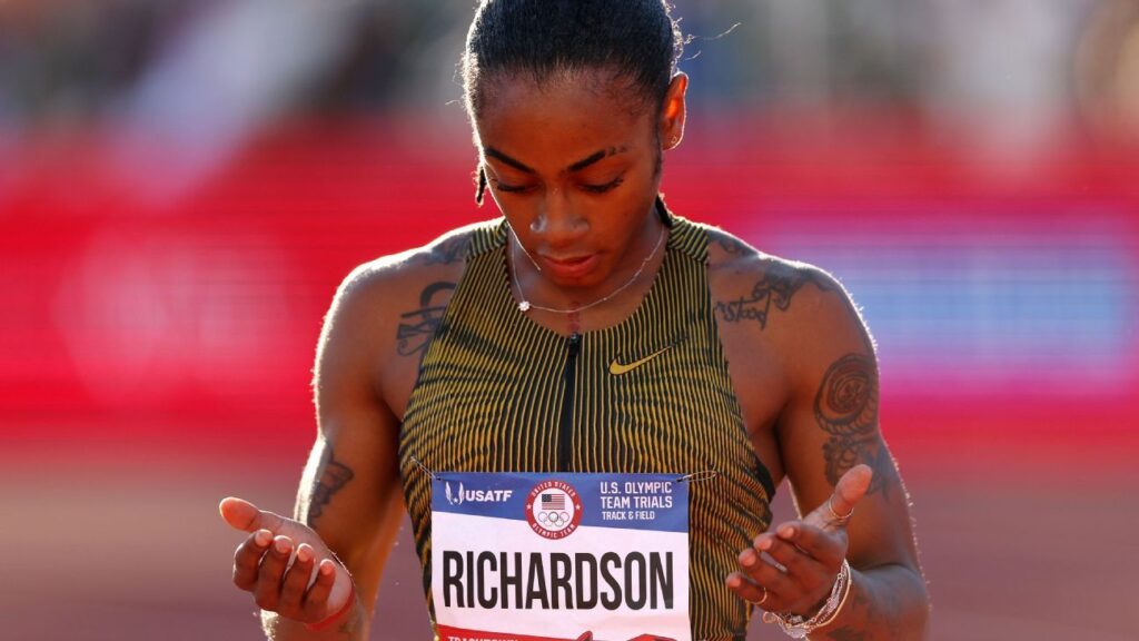 Lyles first in 200m;  Richardson fails to qualify