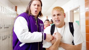 21 JUMP STREET, from left: Channing Tatum, Jonah Hill, 2012. tel.  : Scott Garfield/©Columbia Pictures/Courtesy Everett Collection