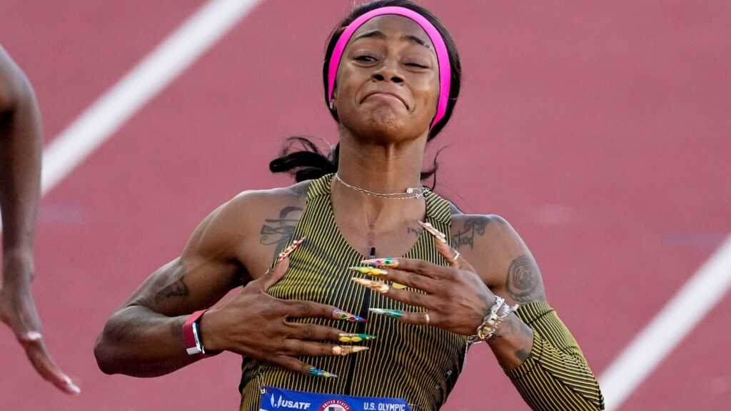 Sha'Carri Richardson roars to the top during US track testing