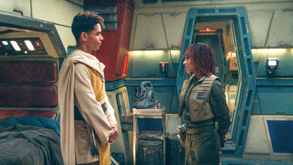 Charlie Barnett and Amandla Stenberg in The Sidekick