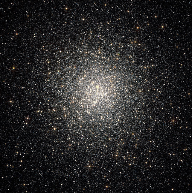 image of a globular cluster