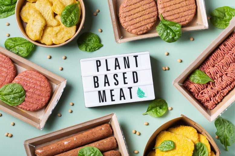 Various plant-based meats