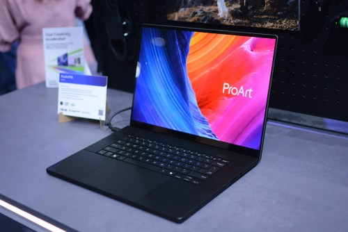 The Asus ProArt P16 designer laptop presented at Computex 2024.