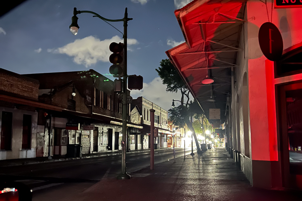 Power outage in Chinatown, courtesy of Jennifer Akiyoshi 1