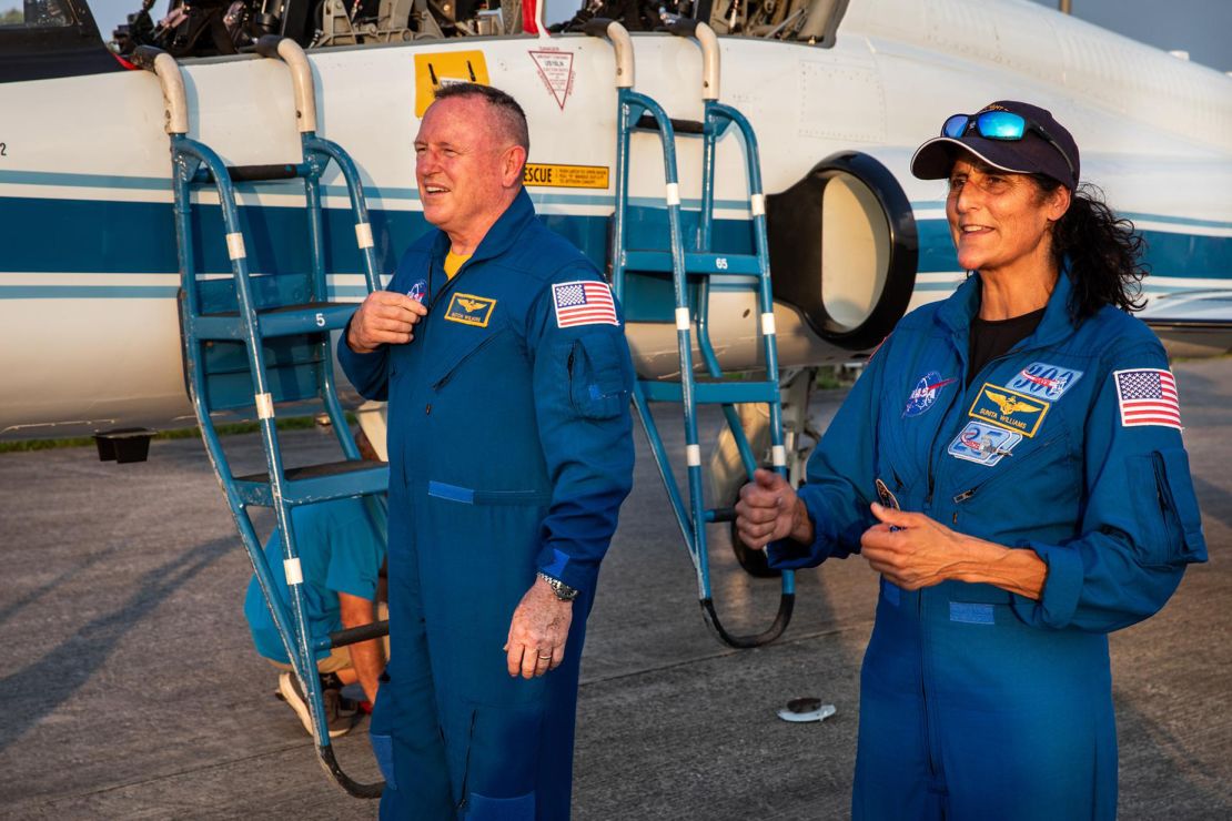 NASA astronauts Butch Wilmore (left) and Suni Williams have been in quarantine to protect their health since late April.