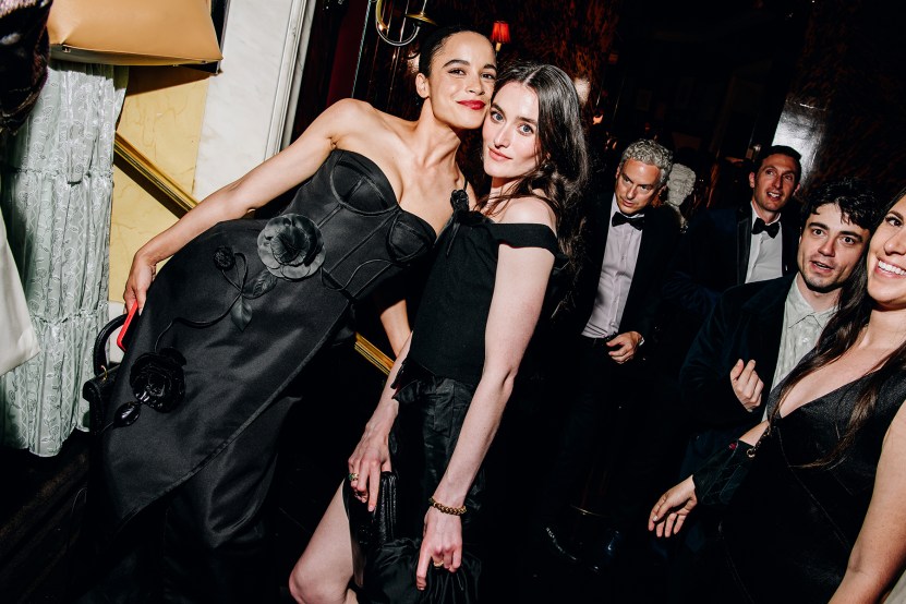 Juliana Canfield and Sarah Pidgeon at the 13th Annual Tony's Party hosted by Rick Miramontez and John Gore at the Carlyle on June 16, 2024 in New York, New York (Photo by Nina Westervelt/Variety via Getty Images)