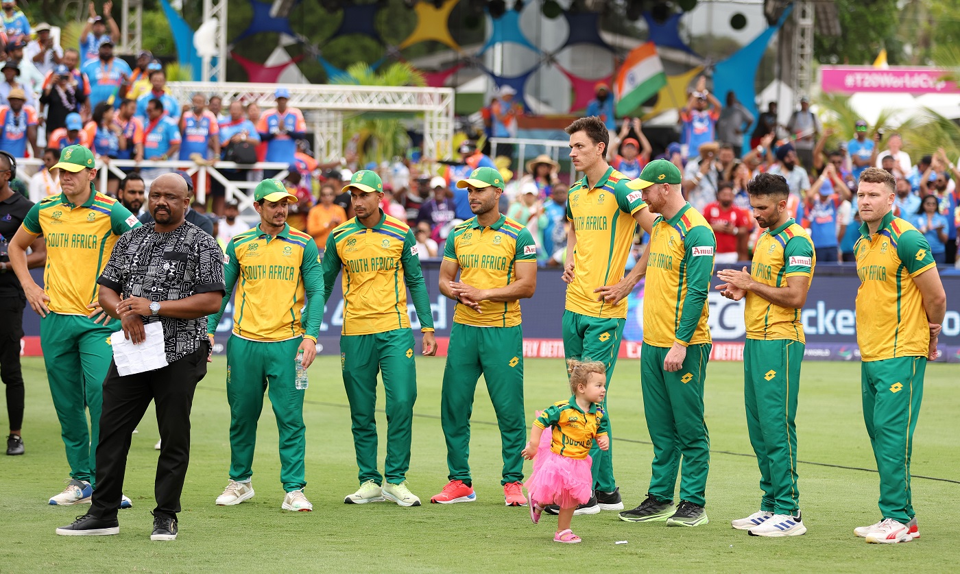 We made history (sort of): it was South Africa's first senior men's World Cup final