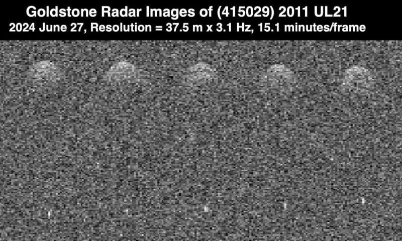 NASA's Planetary Radar Tracks Two Large Asteroids Nearby