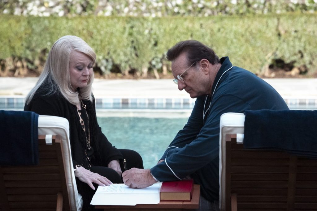 “CLIPPED” – “The Best Words” – Season 1, Episode 5 (Aired Tuesday, June 25) – Pictured: Jacki Weaver as Shelley Sterling, Ed O’Neill as Donald Sterling. C/R: Kelsey McNeal/FX.