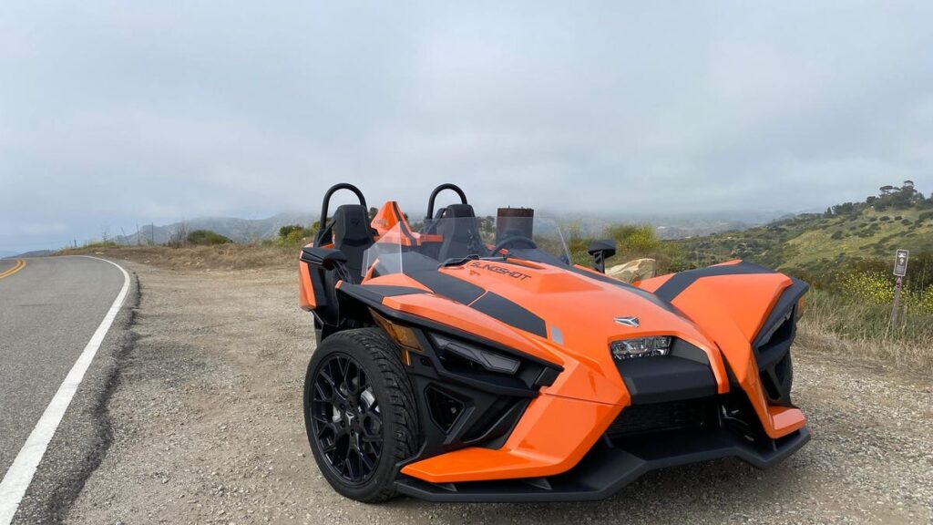 Driving the Polaris Slingshot was so unpleasant it triggered my fitness tracker's stress monitor