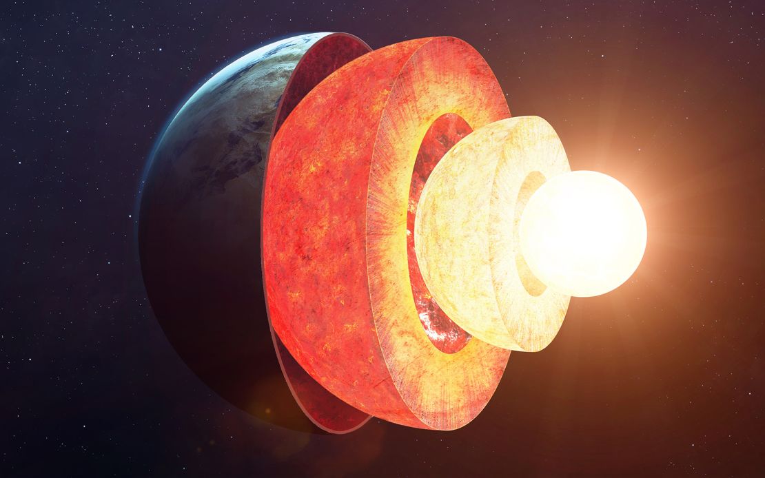 Scientists study the inner core to understand how the depths of the Earth were formed and how activity connects throughout all of the planet's subsurface layers.