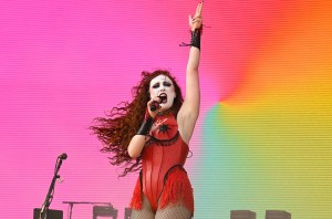 Chappell Roan performs during the 2024 Boston Calling Music Festival at Harvard Athletic Complex on May 26, 2024 in Boston, Massachusetts.