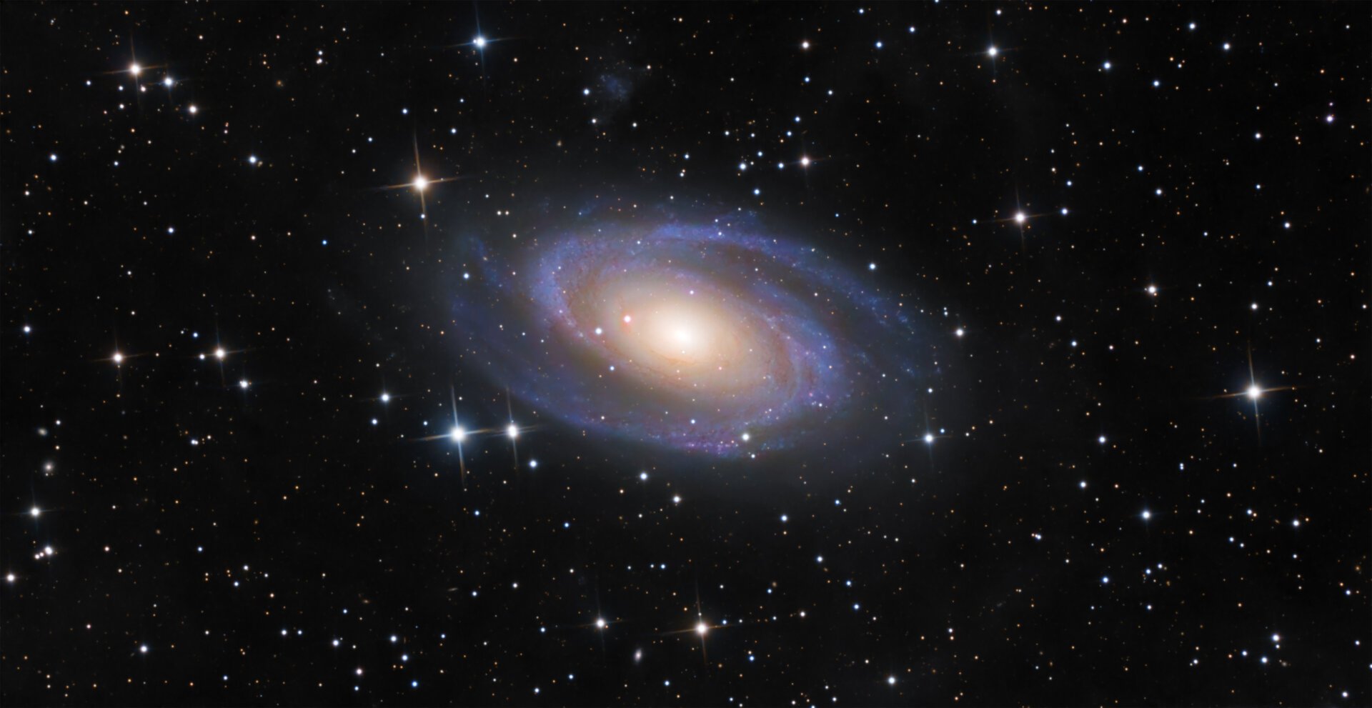 M81, a spiral galaxy with a grand design