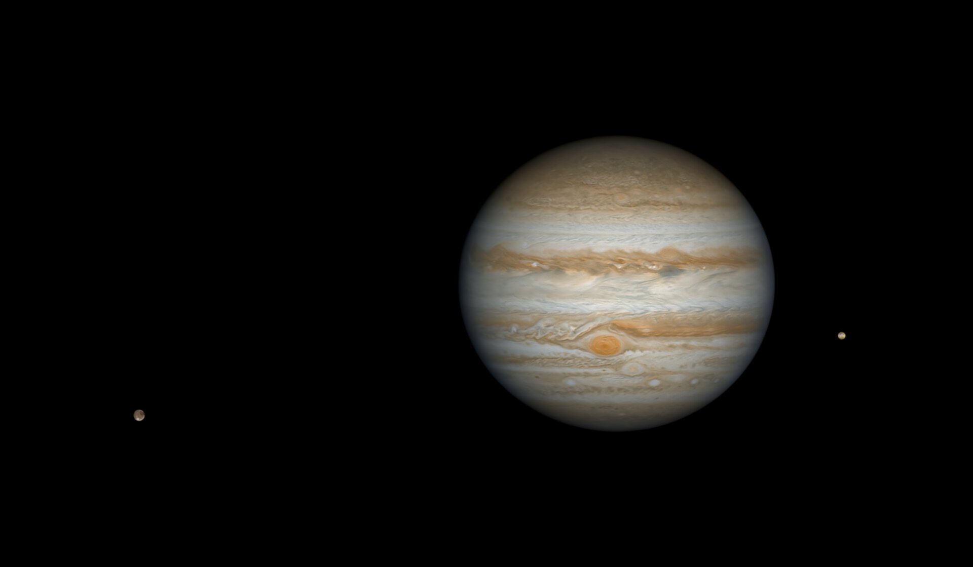 The Dance of Jupiter's Moons