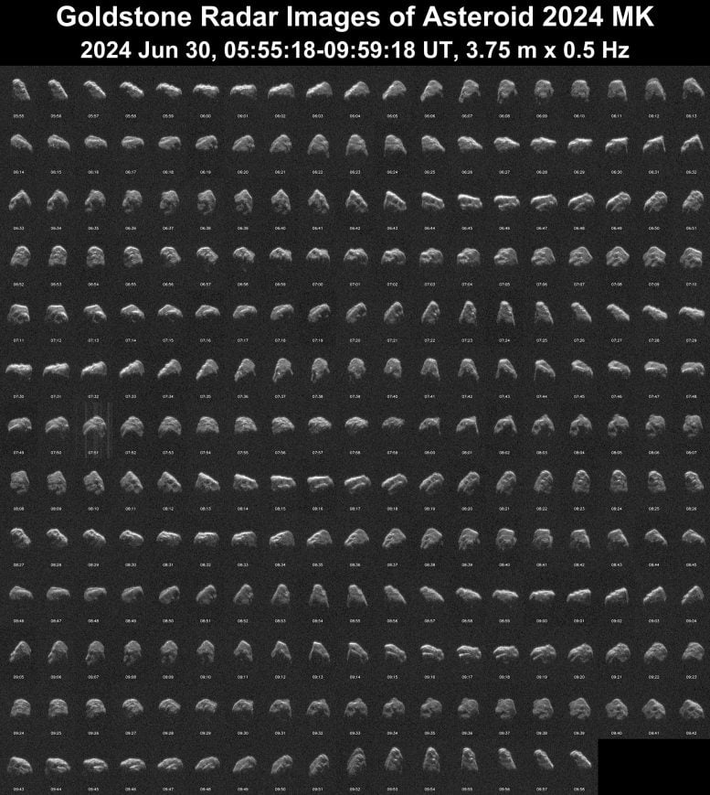 Asteroid 2024 MK