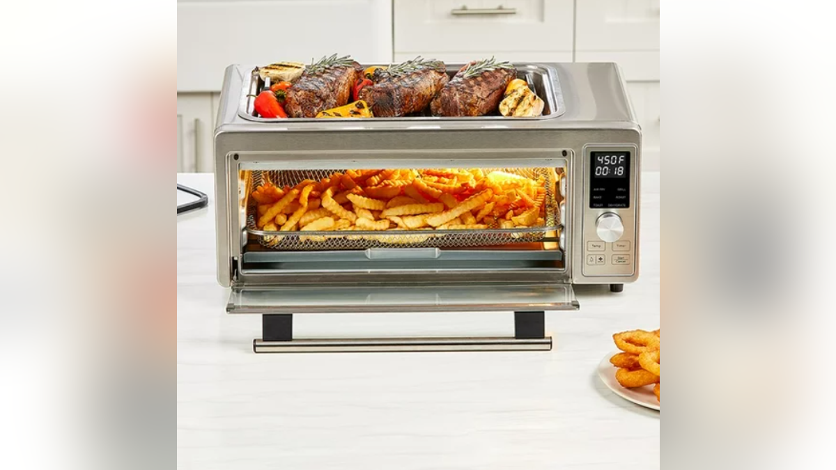 Cook whatever your heart desires in this countertop oven. 