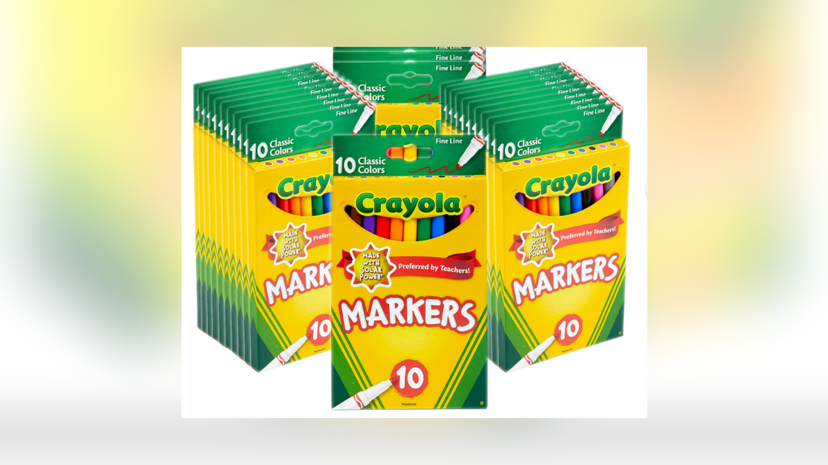 Get a giant pack of markers for your kids who will be heading back to school soon. 