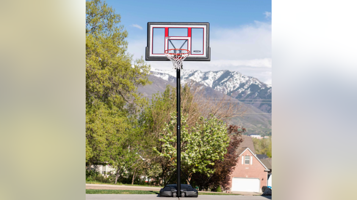 Shoot hoops in your own backyard. 