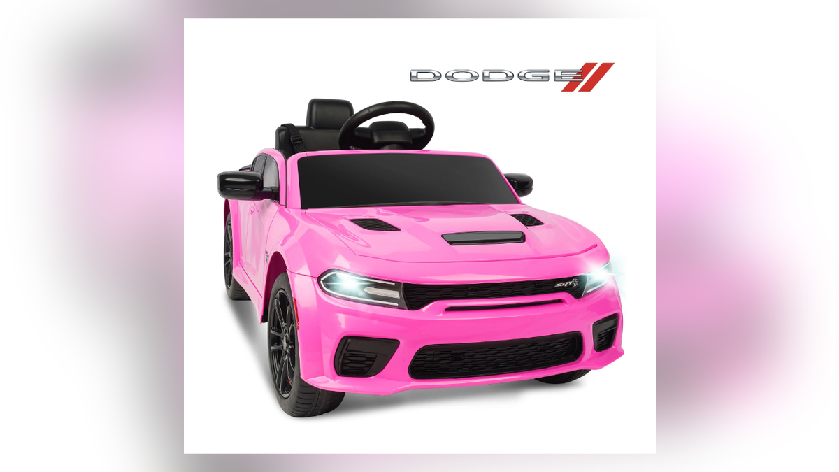 Give your child's favorite toy: a mini Dodge Charger. 