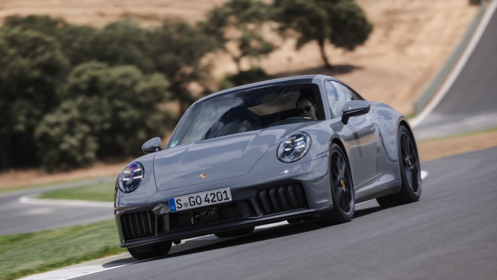 Driving the Porsche 911 Carrera GTS hybrid.